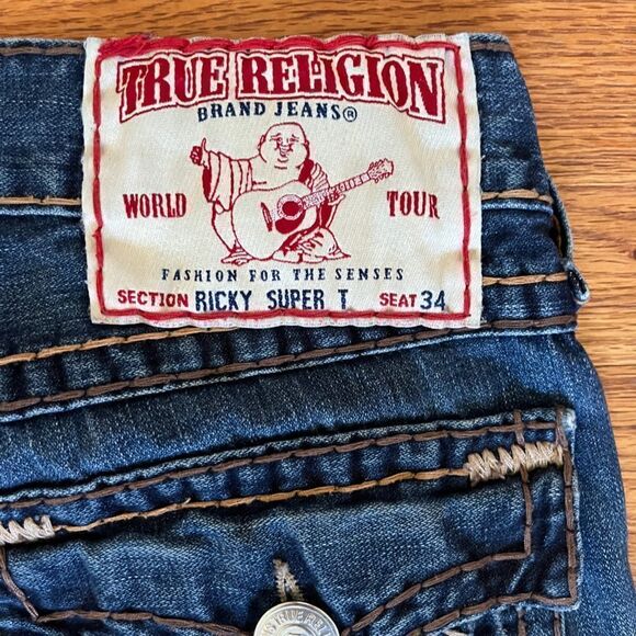 True Religion World Tour Buddha Jeans | Size 31 - Picture 2 of 16